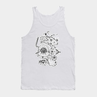 n6: "bodies in flight, bodies in flight" Tank Top